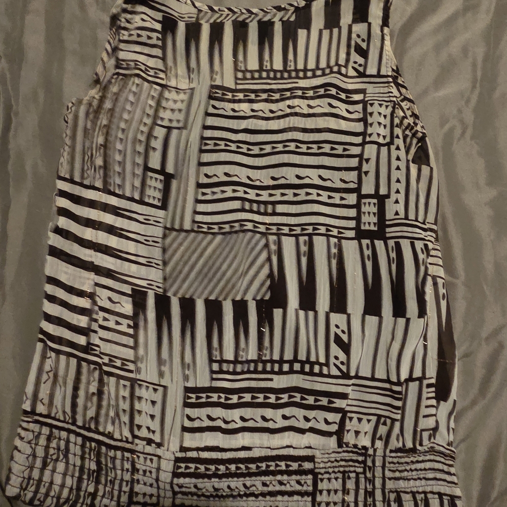 BCX-Brown and White Patterned Women's Skirt - Picture 8 of 8